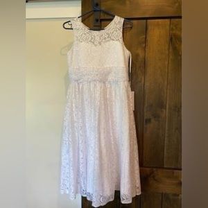 Junior  bridesmaid dress/ 1st communion dress